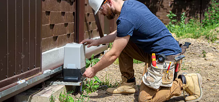 Electric Driveway Gate Installation West Bend